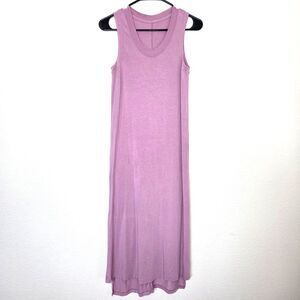Lululemon All Yours Tank Midi Maxi Dress Mauve Size 4? Womens
